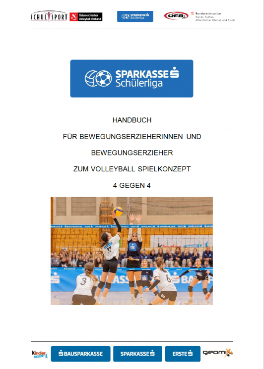 Handbuch zum VOLLEYBALL SPIELKONZEPT 4 GEGEN 4